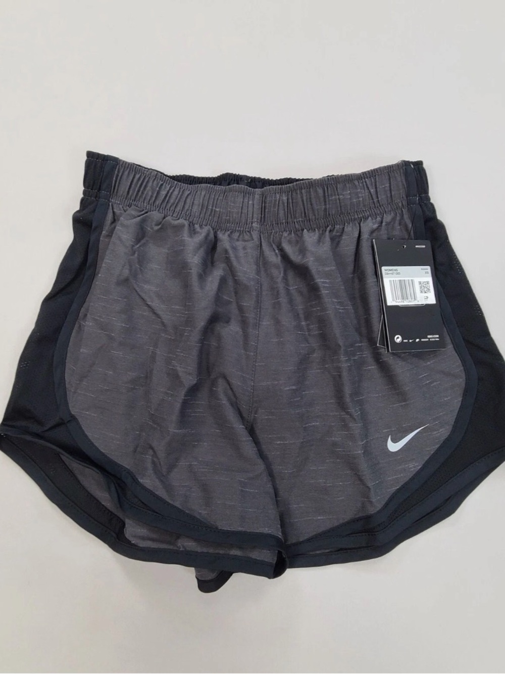 Nike Shorts Womens Gray DriFit Tempo 3 Running Athletic Size XS